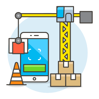 Our mobile app is in development